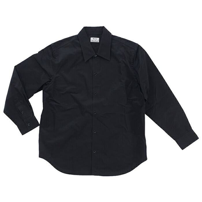 メンズボタンジャケット　シンプルアウター　ブラック