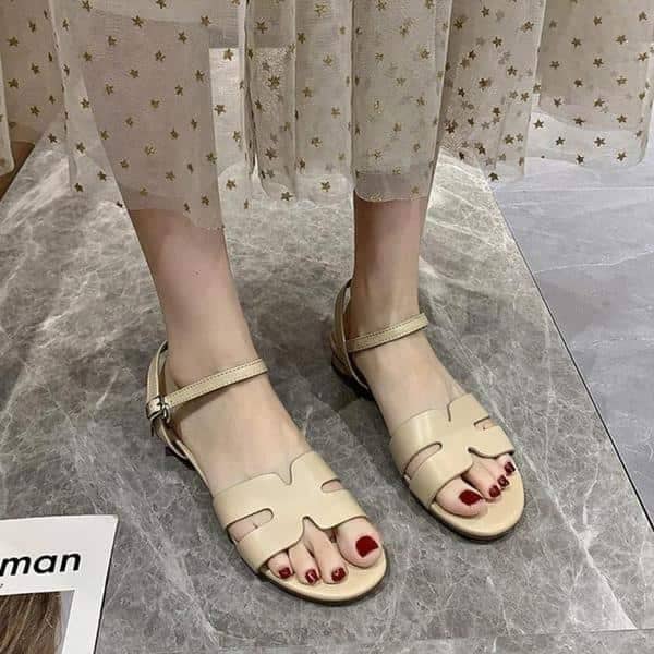 1669 ストラップサンダル フラットサンダル 女性 夏 フラット (S8349628)