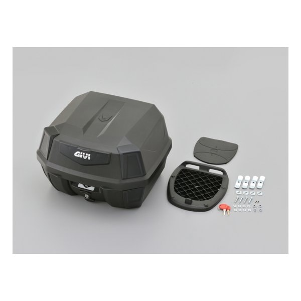 リアボックス 42L 未塗装ブラック ブラックパネル モノロックケース B42NB ANTARTICA D22148