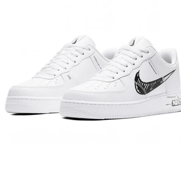 最短翌日お届け！AIR FORCE 1 LV8 UTILITY SKETCH エアフォース1 ロー スケッチ ホワイト CW7581-101 メンズ スニーカー