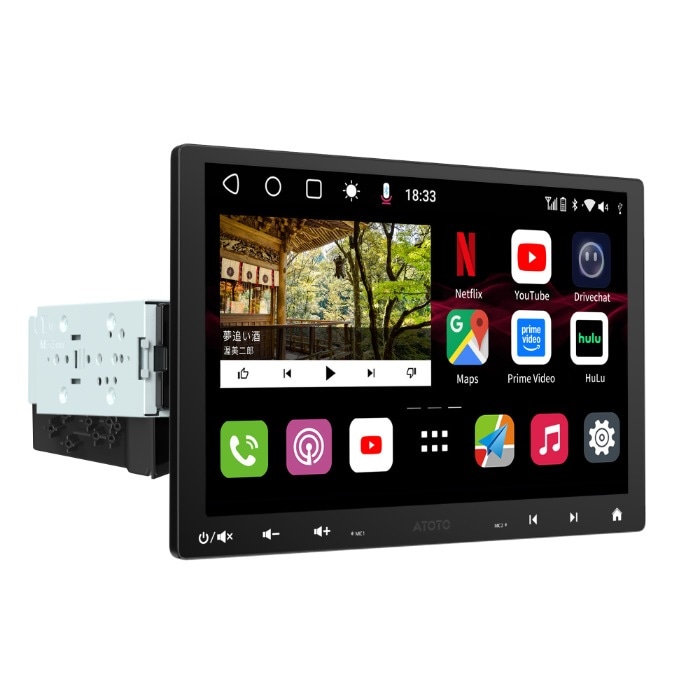 ディスプレイオーディオ S8G1104MX-A 10.1インチ 4G+32G 1DIN & 2DIN フローティング