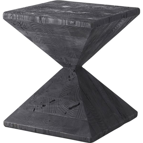 サイドテーブル ブラック 約 W35xD35xH40cm（130）