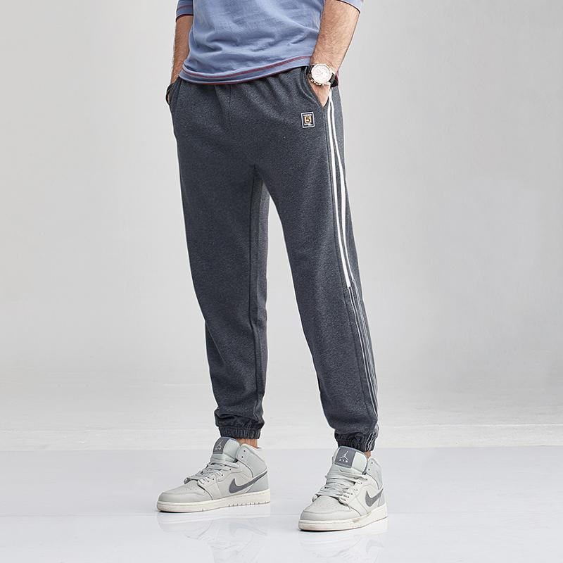 メンズ ファッション 服 オシャレ シンプル 大人 かっこいい 大きいサイズ ストリート 紳士服 春 スウェット パンツ 韓国スタイル ズボン ストレッチ カジュアル ニット ロング パンツ