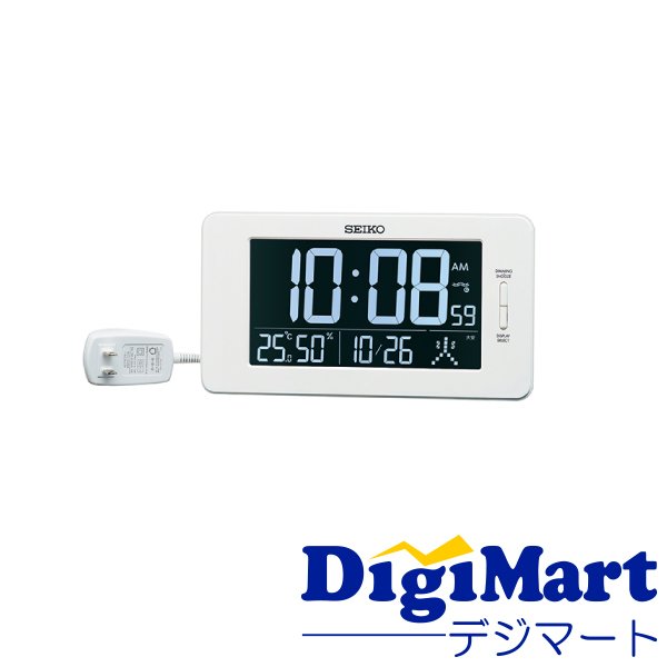 セイコー クロック DL216W [デジタル時計] 掛け置き併用タイプ SEIKO