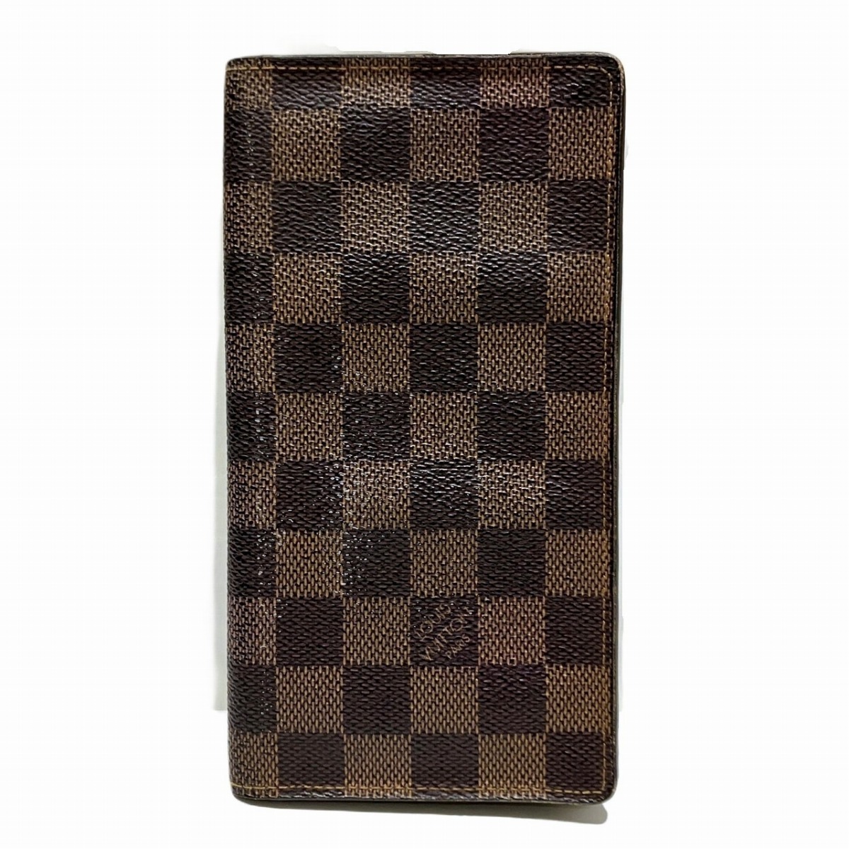 ルイ・ヴィトン ダミエ 長財布 ポルト カルト クレディ トアル地 N60825 ユニセックス 中古