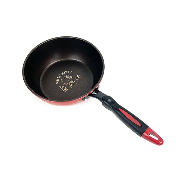 サンリオ ハローキティ 深型フライパン(20cm) キッチン IHガス火対応_3226-373640