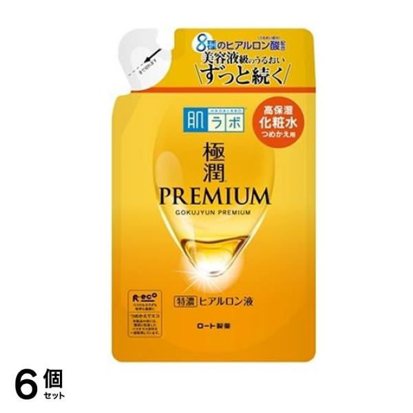 肌ラボ 極潤プレミアム ヒアルロン液 170mL (詰め替え用) 6個セット