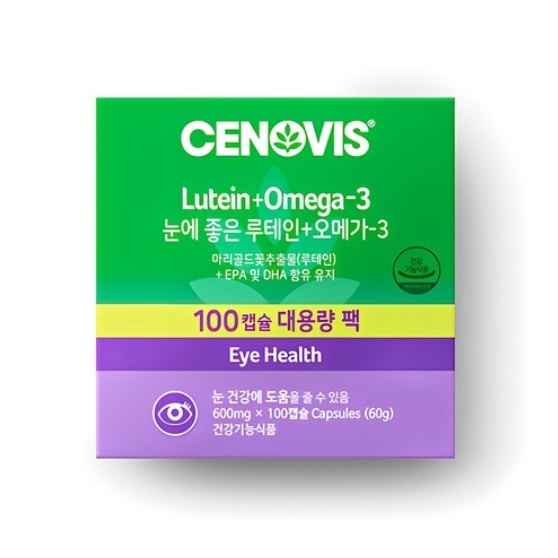 目にやさしいルテインプラスオメガ3 100錠 / 韓国サプリ