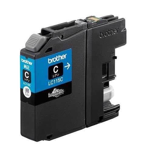 （まとめ買い）インクカートリッジ LC115C LC115C 00016443 [x3]