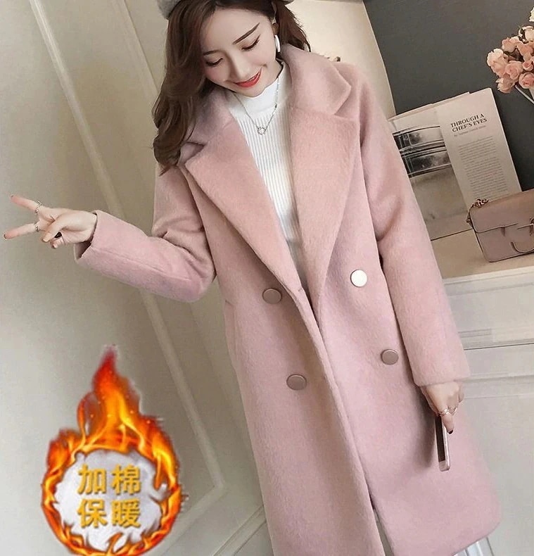 ロング 厚手 コート ゆったり 体型カバー カジュアル トレンチコート ラシャ アウター レディース