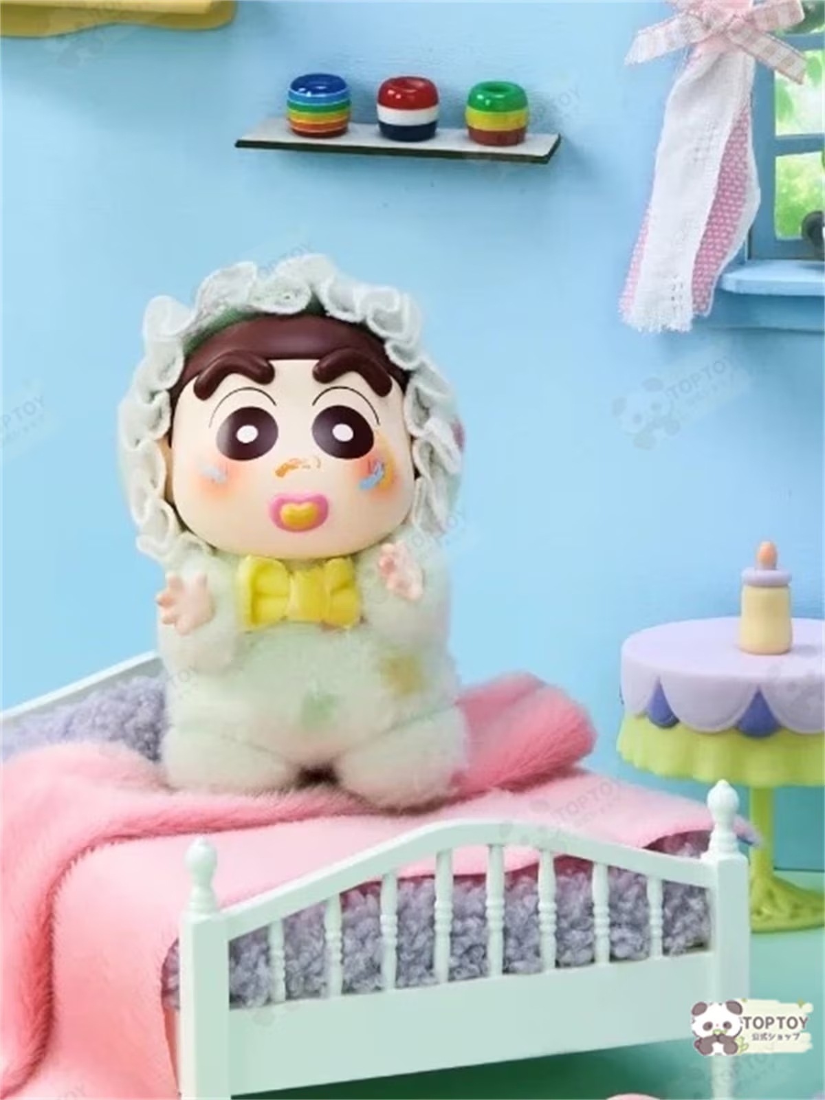 【公式正規品】クレヨンしんちゃん Babyシリーズ 搪膠ぬいぐるみ ブラインドボックス 可愛いフィギュア 女の子に人気のギフト コレクション玩具