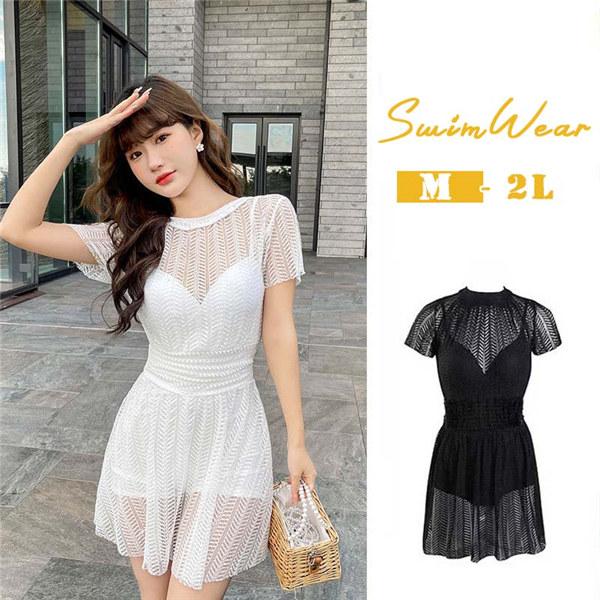 【超お得1つ買うと10個もらえる】[今日は安い-出荷が早い]水着 レディース 無地 ワンピース 半袖 ワイヤーなし パッド付 海 夏 サマー プール リゾート 旅行 温泉 大人 女性用 学生 女の子