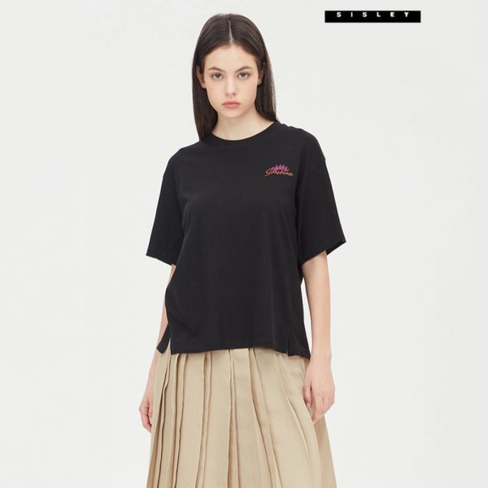 [シスレー] シスレークレアサンシャインプリントTシャツSATSF3531