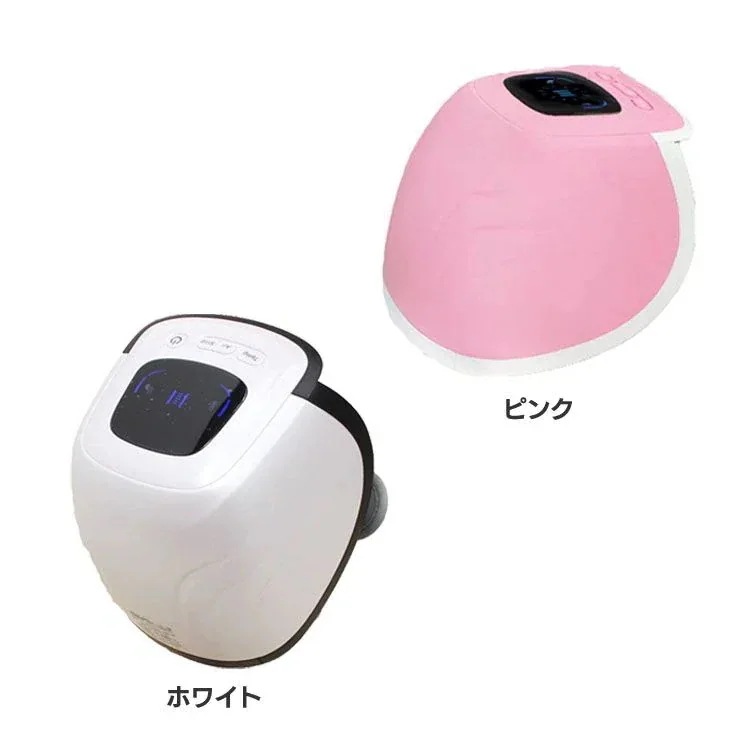 【人気商品】ひざ用エア式マッサージ器 HHM-01(W) 家庭用マッサージャー 膝用 癒し ケア　リラク メガ割