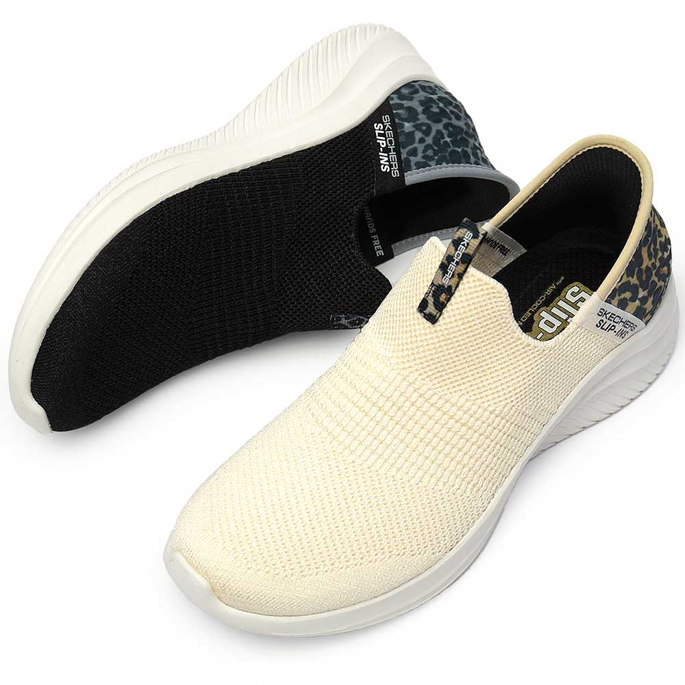 スリップインズ ウルトラフレックス 3.0 ナチュラル ステップ 149712 手を使わずに履ける レディース スニーカー