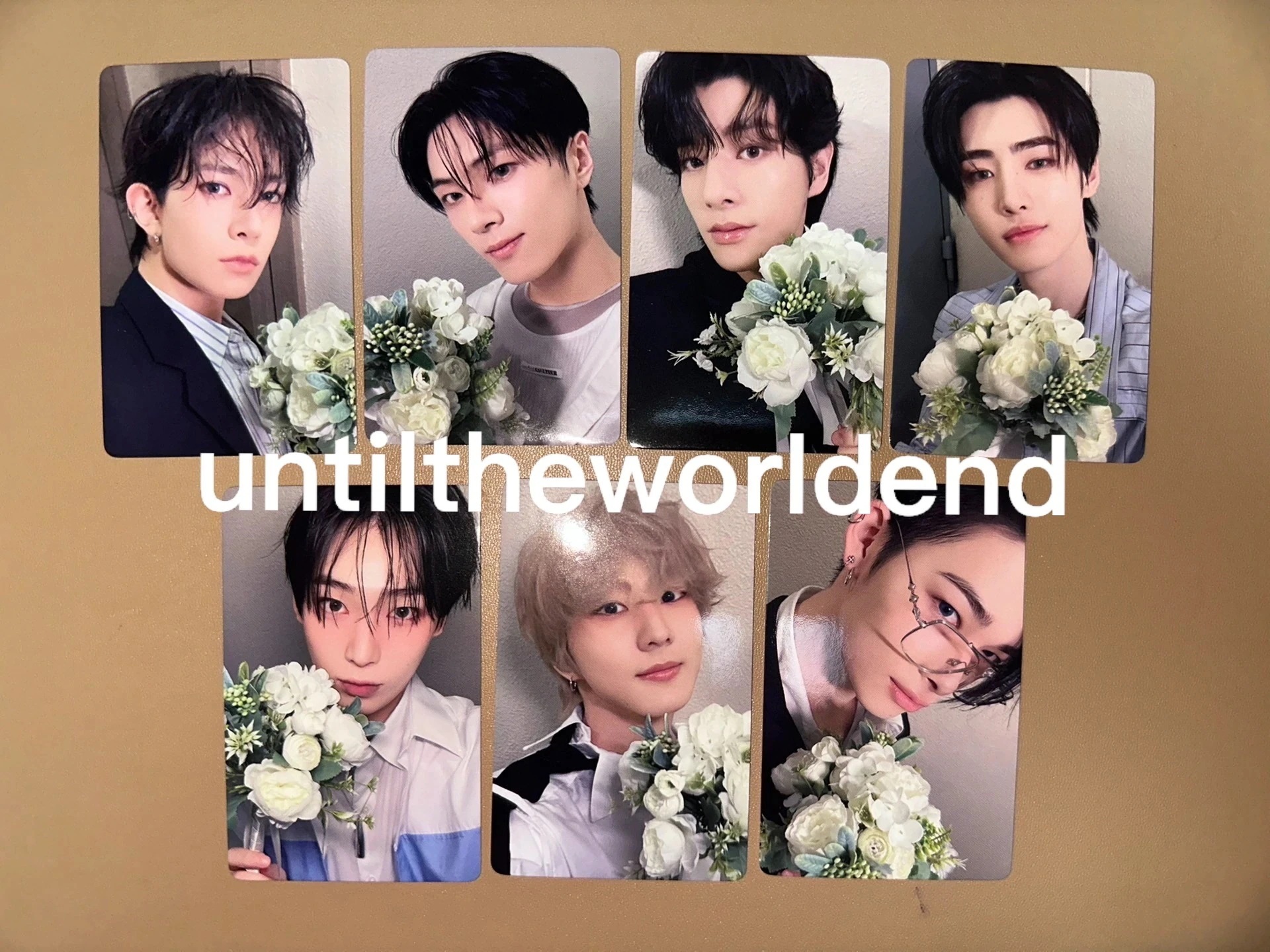 【最短当日発送】公式 ENHYPEN yzy ブーケ 特典トレカ 公式グッズ 写真 全員7枚セット