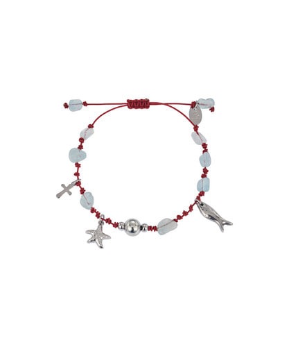 NFF bounty bracelet red バウンティブレスレット レッド 韓国アクセサリー 腕輪