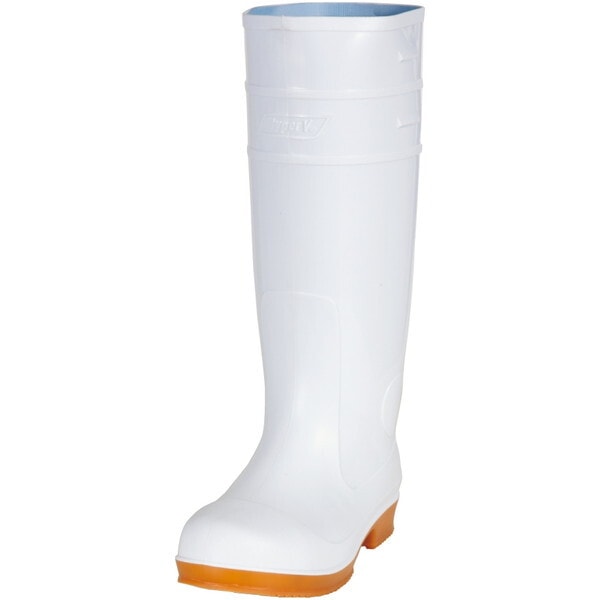 日進ゴム #4500 ホワイト 26.5 ハイパーV先芯入り衛生長靴
