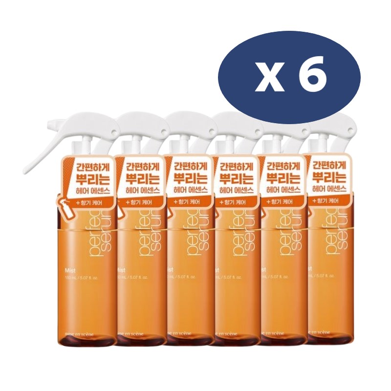 パーフェクトセラムミスト 150ml x 6 / no wash/ トリートメント+セラム効果