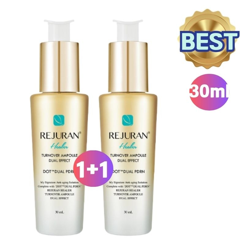 【正規品】【1+1】ターンオーバーアンプルデュアルエフェクト30ml 2個/ エッセンス/プリーツ/保湿/スキンケア/皮膚科/ホームケア /韓国コスメ
