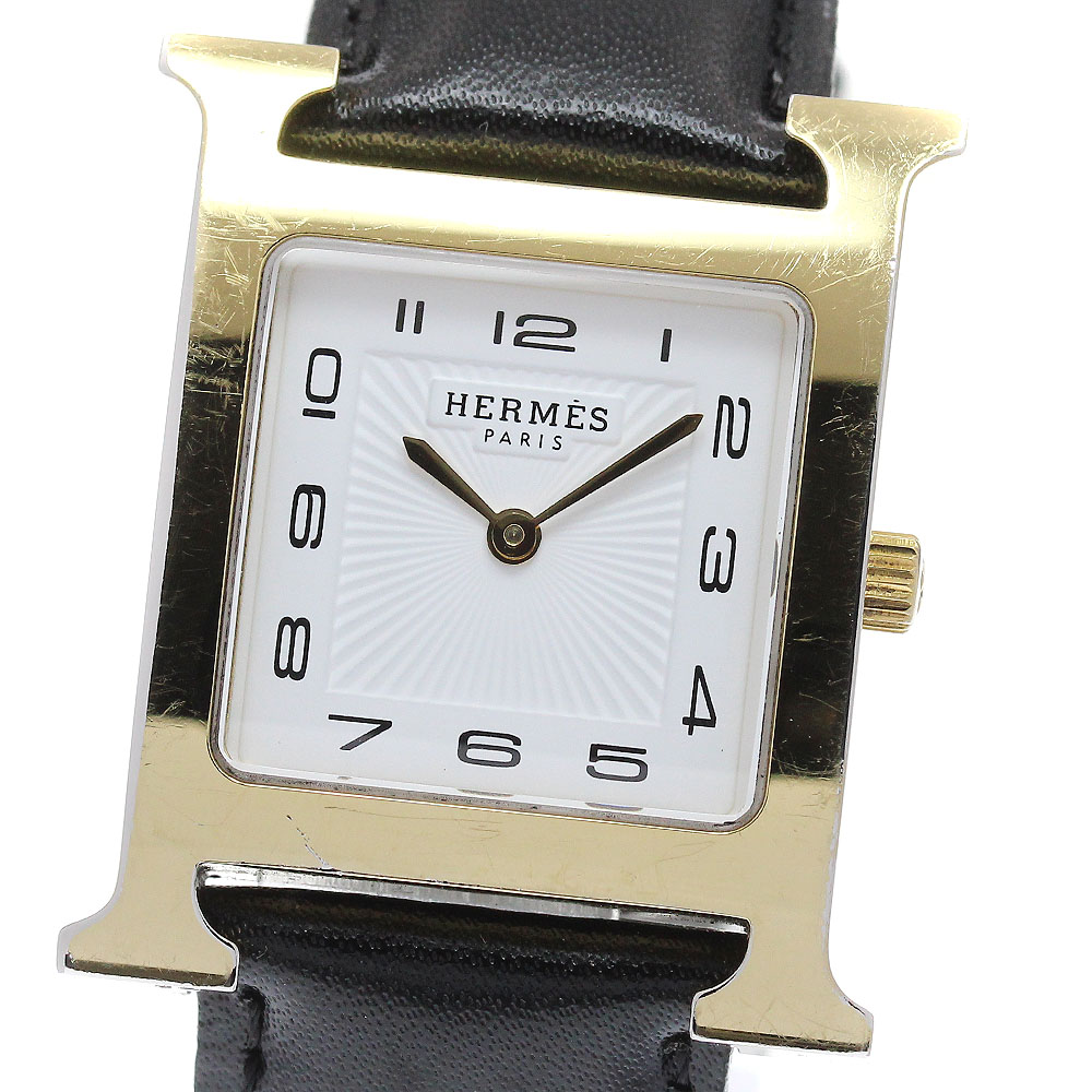 エルメス HERMES HH1.510 Hウォッチ クォーツ ボーイズ _956014【中古】