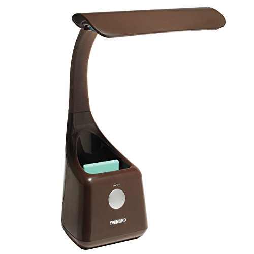 色：ブラウン ツインバード ペンスタンド付LEDキッズライト REFLECTECH Kids ブラウ