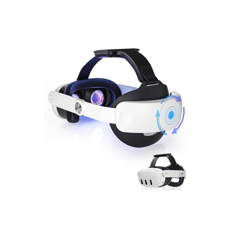 VR用ヘッドストラップで快適性を向上