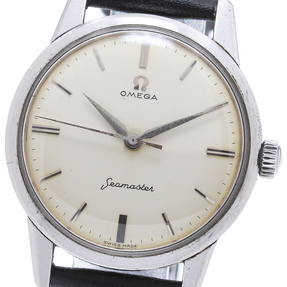 オメガ OMEGA 14390-6SC シーマスター cal.285 手巻き メンズ _860411【中古】