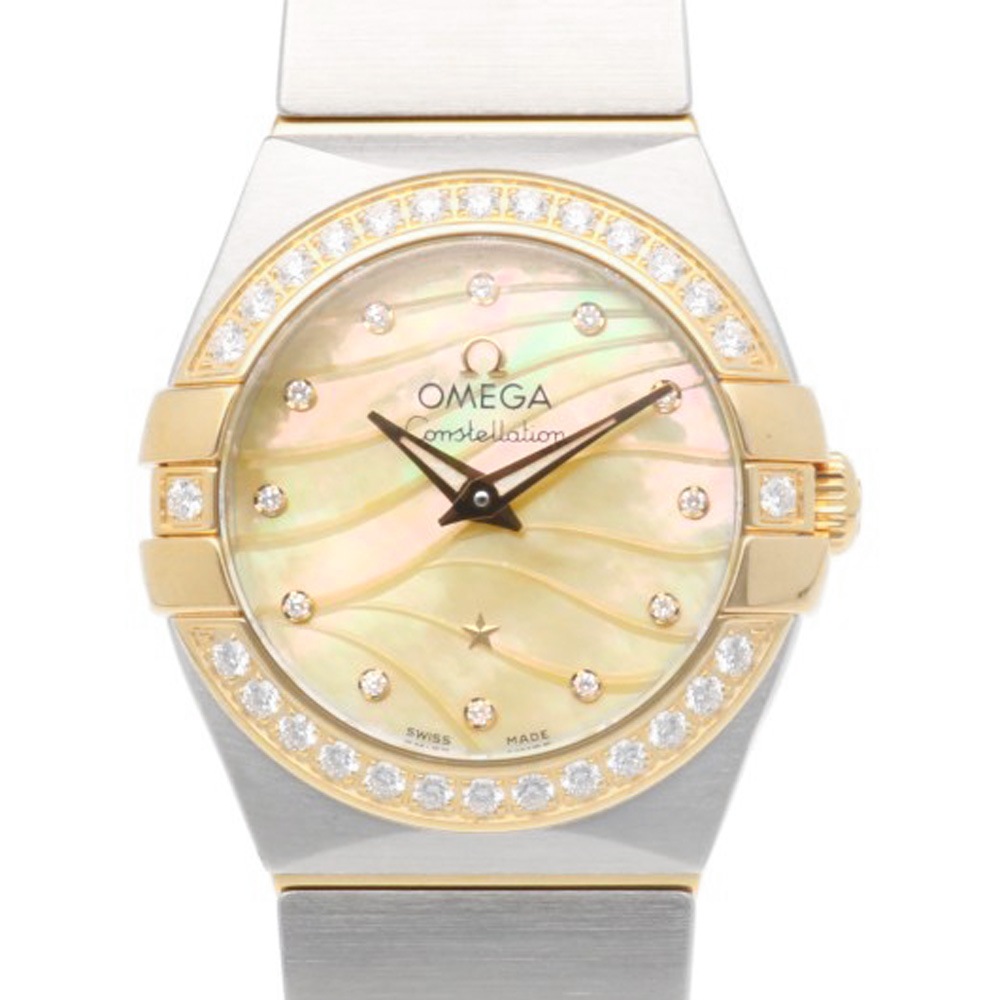 オメガ コンステレーション プリュム 腕時計 ステンレススチール 12325246057001 クオーツ 1年保証 OMEGA 中古