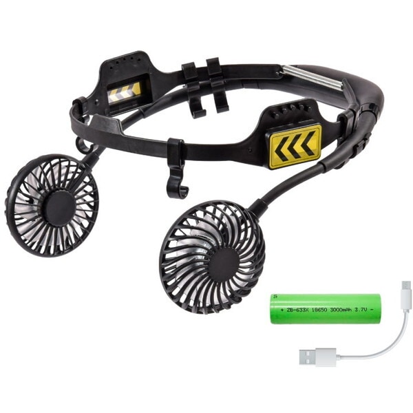 大河商事 monowa054 ヘルメット専用ダブルファン