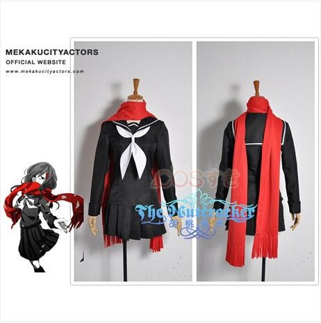 【短納期】　陽炎Project 目陰団　アヤノ　楯山 文乃 　セーラー服 スプレ衣装 高品.質 新品 Cosplay アニメ