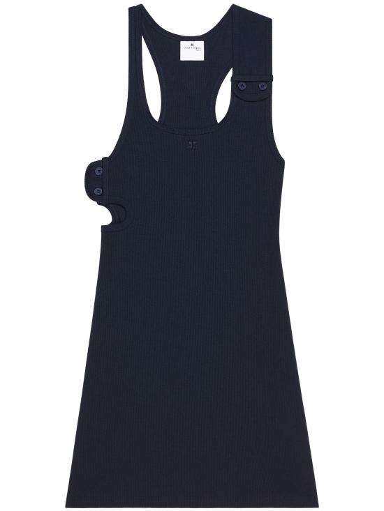 COURREGES Women Mid Skirts 125JRO550JS0194 7075 NAVY