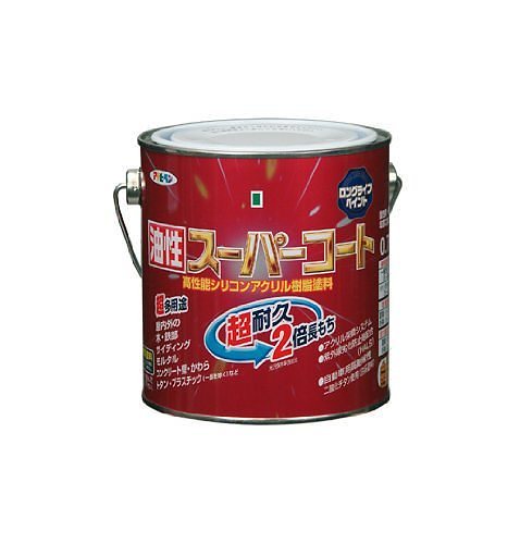 （まとめ買い）油性スーパーコート 0.7L 黒 [x3缶セット]