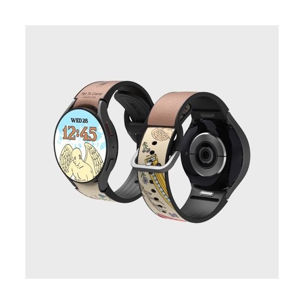 SLBS BTSミュージックテーマ Yet To Come ハイブリッドウォッチストラップ