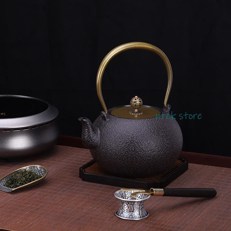 短納期 鉄瓶 茶瓶 ih対応 急須 茶器 ガス 直火 鋳鉄 茶道具 鉄分補給 10,503円