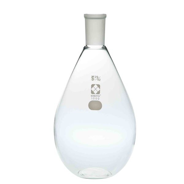 共通摺合平底なす形フラスコ 1L (005400-291)