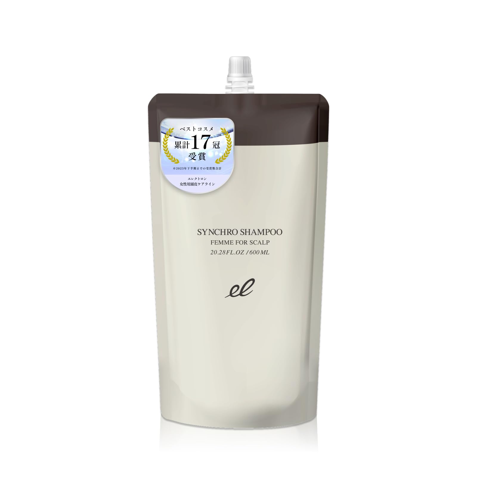 【公式】ELECTRON (エレクトロン) シンクロシャンプー ファム FOR SCALP 詰替 600ml 5,270円