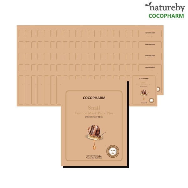 COCOPHARM(ネイチャーバイ)カタツムリマスクパックプラス100PCS