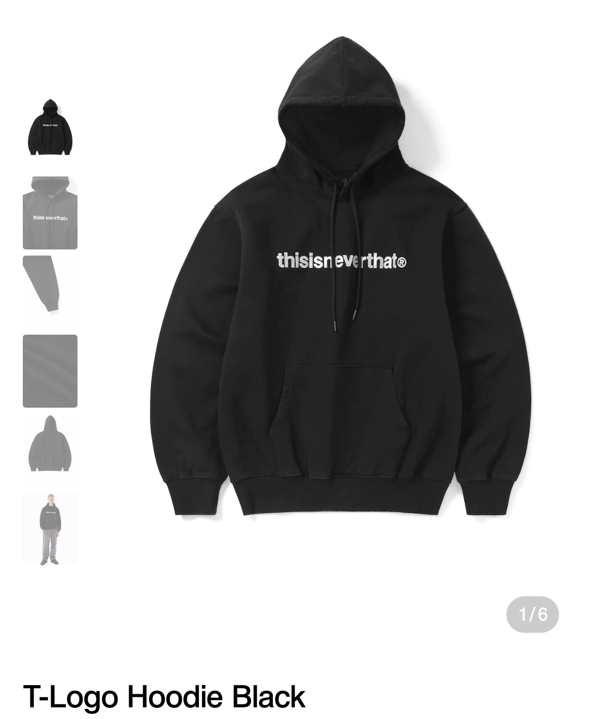 ディスイズネバーザットT-Logo Hoodie