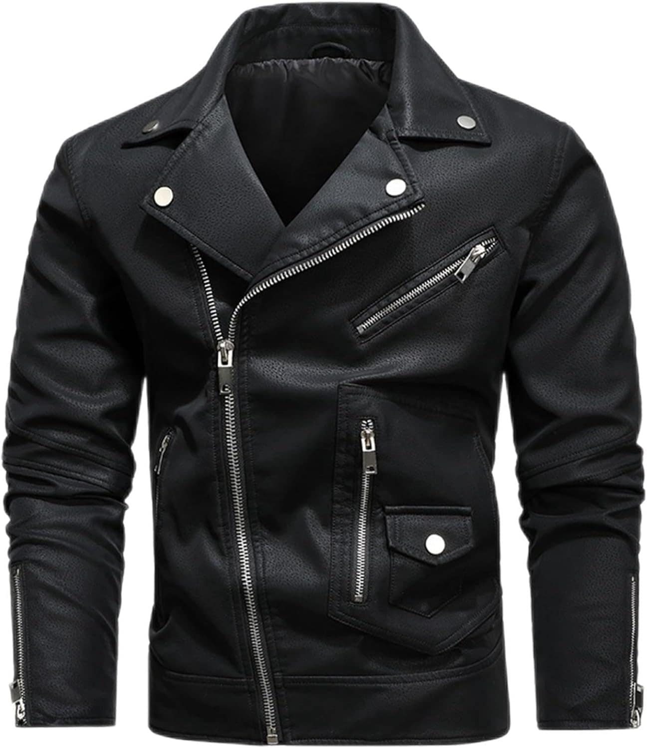 ライダースジャケット メンズ アウター PUレザージャケット 革ジャン オシャレ 男性用 カジュアル ショート丈 ジャンパー テーラードカラー 細身 スリム 春秋 アウター トップス 薄手 防風 カッ