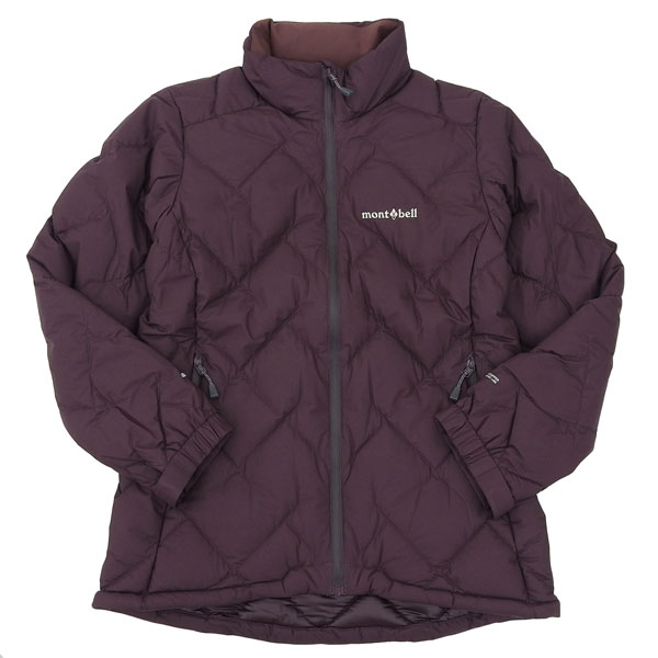 モンベル パーマフロスト ライトダウンジャケット レディース XLサイズ ナイロン ワインレッド RXL1101627MR mont-bell