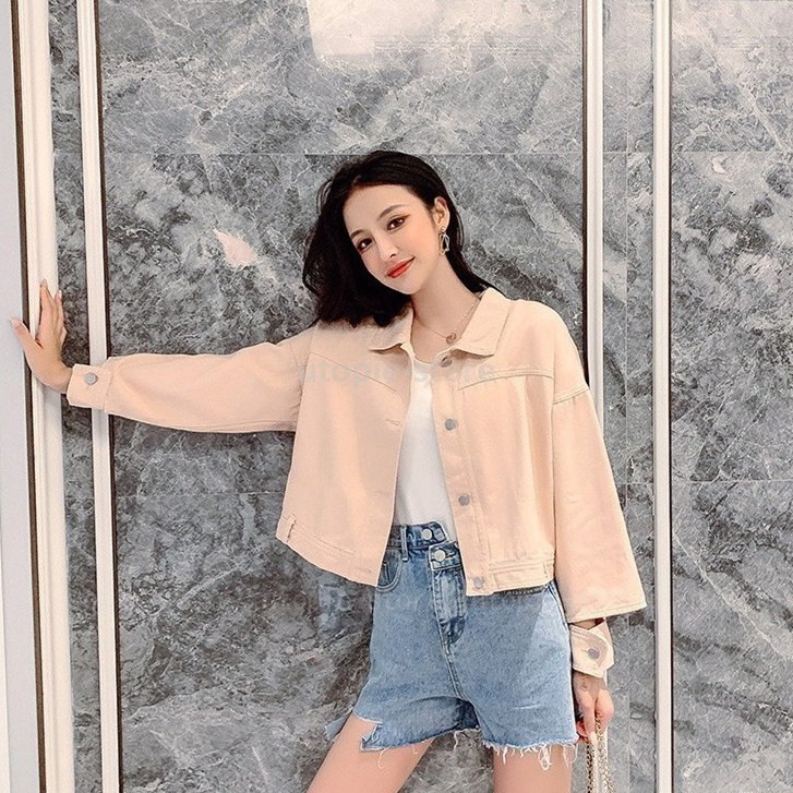 秋 春 秋服 かっこいい 薄め ツーリングジャケット ブルゾン デニムジャケット レディース コート