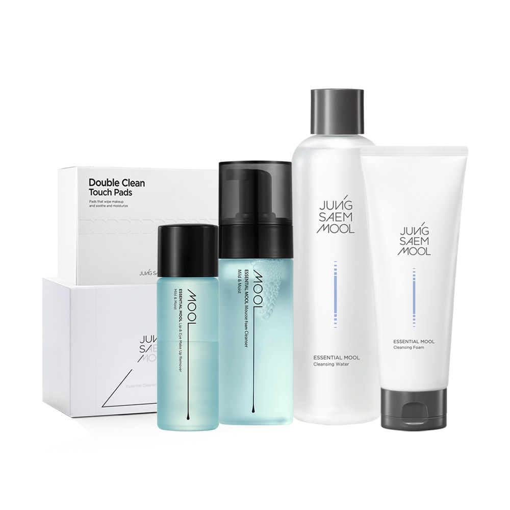 JUNG SAEM MOOLクレンジング[ウォータークレンジングフォームウォータークリスタルパッドリムーバー]
