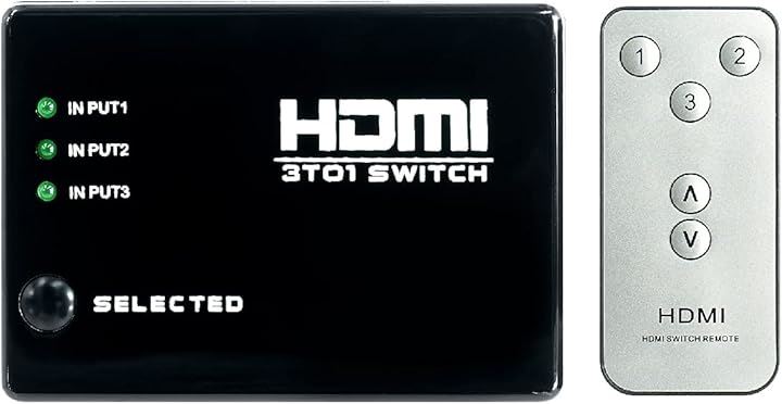 HDMI切替器 IF21A(ブラック, 外形寸法:W82xD58.5xH18.5mm) 6,494円
