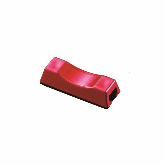 （まとめ買い）カンダ C10-982箸置き 四角用 朱赤 100個入 [x3]