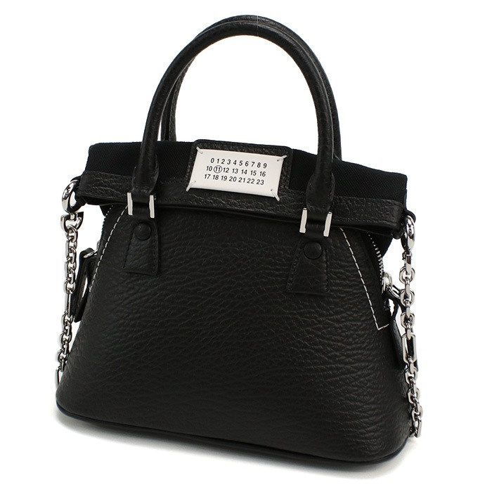 Maison Margiela メゾンマルジェラ S56WG0081 ハンドバッグ ブラック レディース