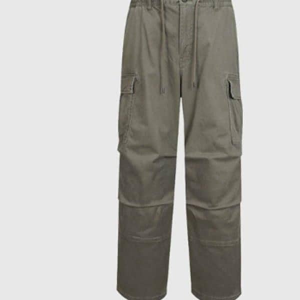 男女兼用コットンスパン パラシュート カーゴパンツ B255PT430P-DG