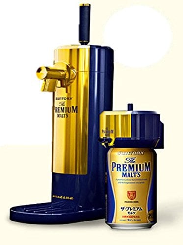 【amadana社監修】 ビールサーバー ザプレミアムモルツ 超クリーミー泡2WAYサーバー