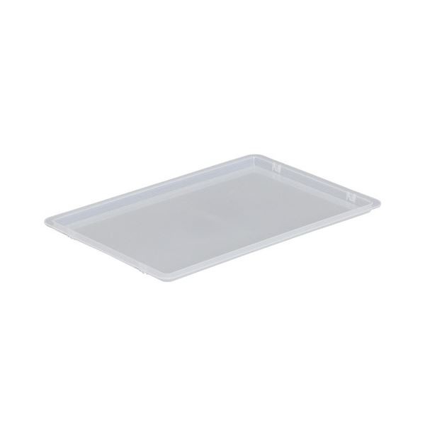 （まとめ） アイリスオーヤマ ラックコンテナFRC-40用フタ W524×D361×H19mm クリア RCL-40 1個 (×10セット)