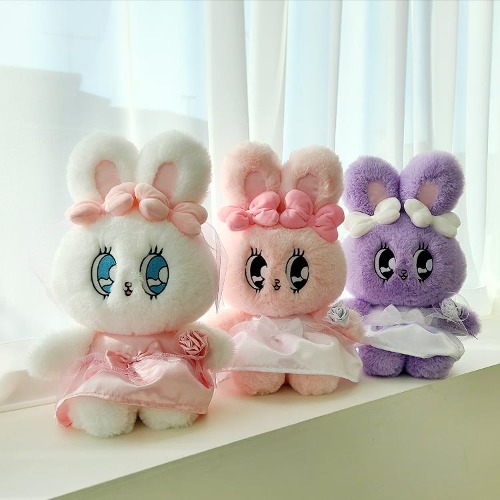 ESTHER BUNNY ぬいぐるみ ドレス 25cm 3種 プレゼント 韓国人気